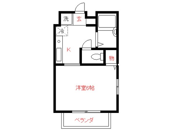 ルミエール円山の物件間取画像